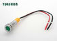 چین پانل استیل ضد زنگ نشانگرهای LED را نصب کنید چراغ سیگنال فلزی 12V 24V با سیم صادر کننده