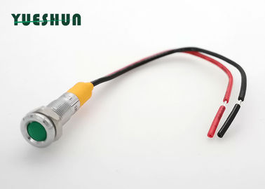 چین پانل استیل ضد زنگ نشانگرهای LED را نصب کنید چراغ سیگنال فلزی 12V 24V با سیم توزیع کننده